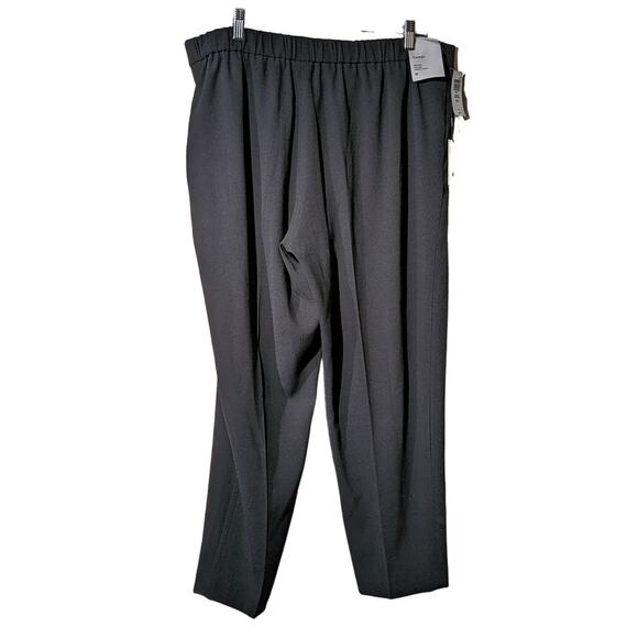 Babaton Conan NWT Black Boyfriend Cropped Ankle Length Dress Pant Womens Sz 16 - Picture 2 of 14